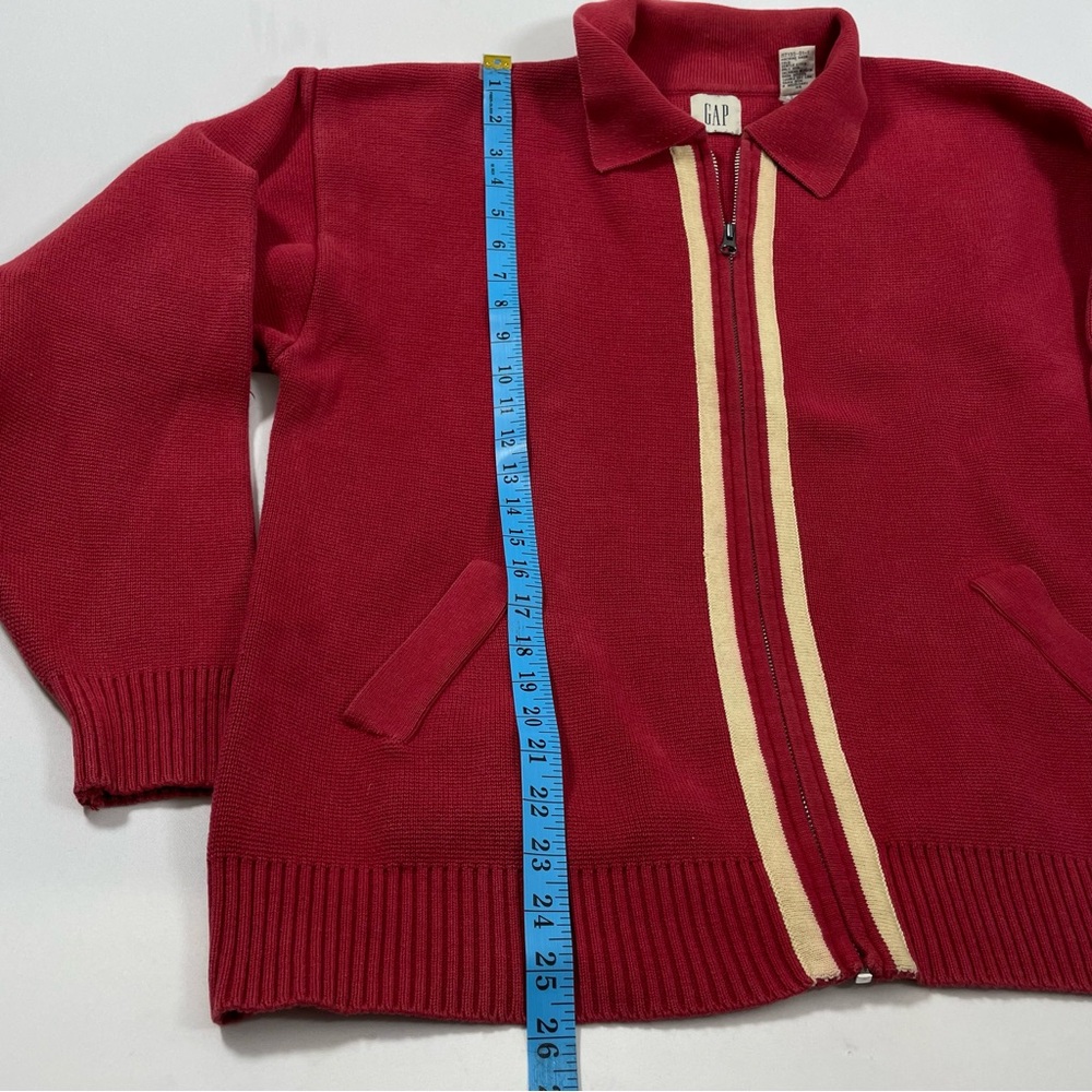 Vintage Gap Full Zip Sweater Retro Oversized Men’s Small Unisex - Picture 5 of 16